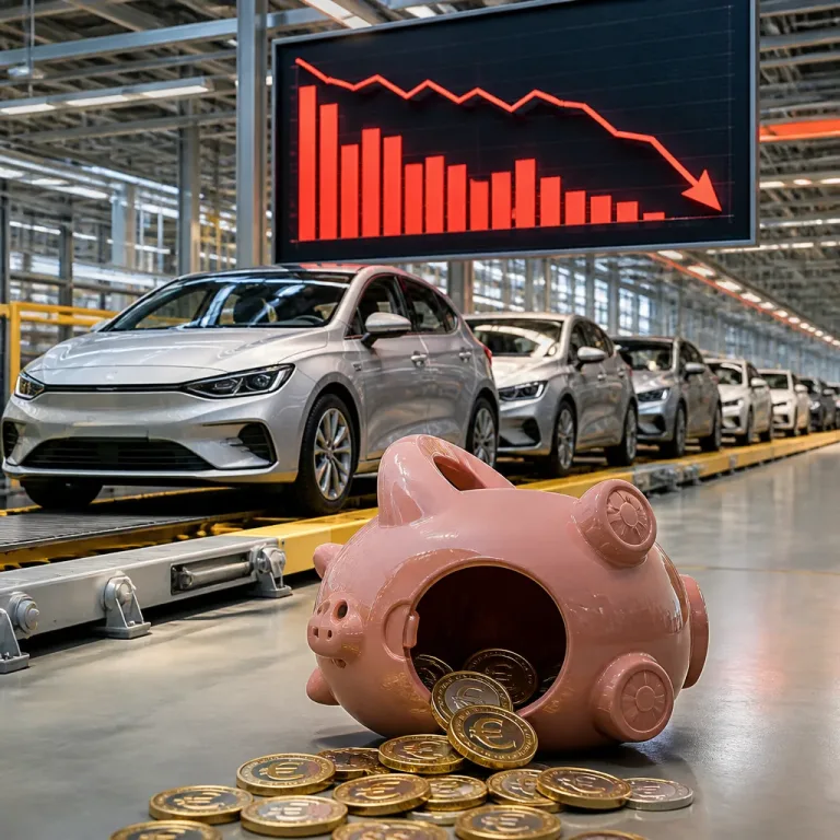 Autoindustrie: Operativer Gewinn je Wagen fällt deutlich – Ebit um 17,5% gesunken