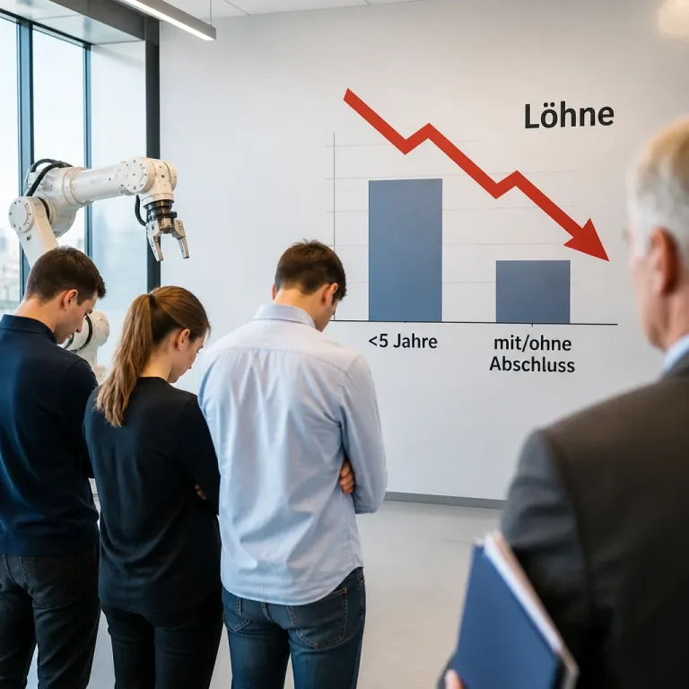 Ifo-Umfrage: Unternehmen erwarten vorrangig sinkende Löhne durch KI, besonders bei Berufsanfängern