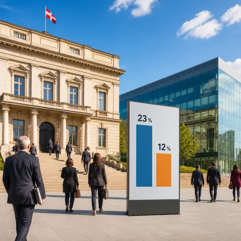 Beschäftigungswachstum in Verwaltung überholt Privatwirtschaft deutlich