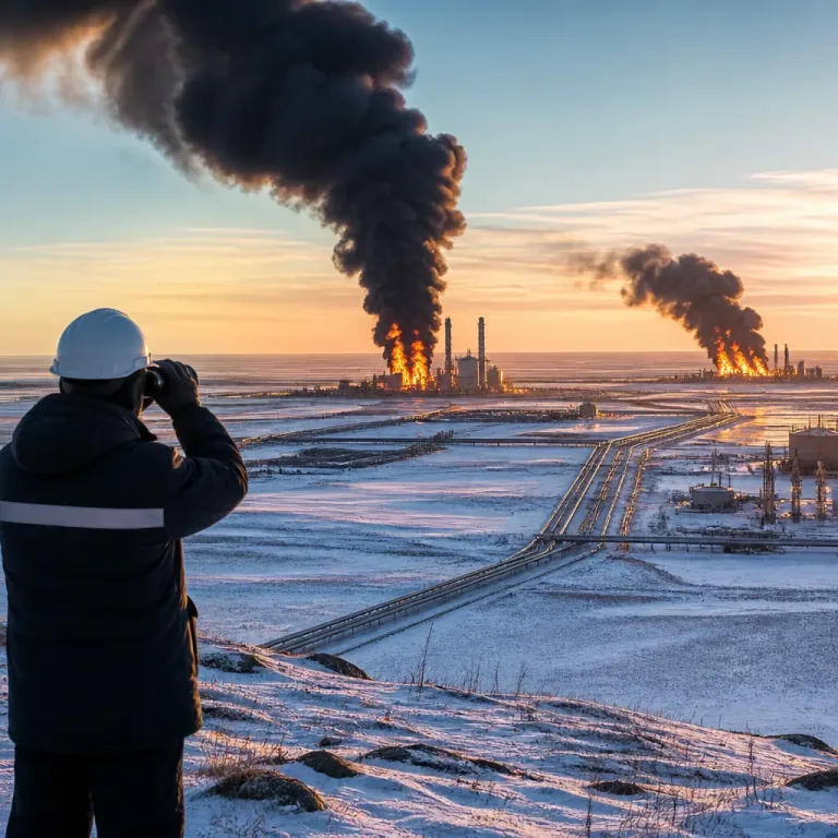 Ukraine greift zentrale russische Gasanlagen in Jamal-Nenzen-Region an — erste Einschätzung der Schäden ausständig