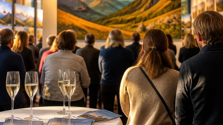 Zell am See: Attersee gestaltet offizielles Sujet zum 100‑Jahr‑Jubiläum der Schmittenhöhebahn