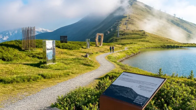 Zell am See: Neuer Kunstwanderweg „Glücksfall“ auf der Schmittenhöhe eröffnet