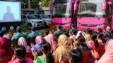 বগুড়ায় চালু হলো পুরুষমুক্ত নারী-বান্ধব বিআরটিসি বাস সার্ভিস