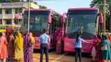 বগুড়ায় শুধু নারীদের জন্য গোলাপী দুইটি ‘মহিলা বাস সার্ভিস’ চালু