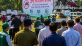 ঝালকাঠিতে বিভাগীয় কমিশনারের উপস্থিতিতে ডেঙ্গু প্রতিরোধ অভিযান ও জনসচেতনতা র‍্যালি