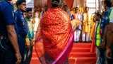 মানিকগঞ্জে খাদ্যমন্ত্রী আফরোজা খানমের পূজামণ্ডপ পরিদর্শন ও আর্থিক অনুদান