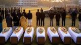 নওগাঁর আত্রাইয়ে সৌদি অগ্নিকাণ্ডে মৃত সাত প্রবাসীর সমবেদনা জানাজা ও দাফন প্রস্তুতি