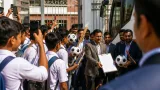 নীলফামারীর সৈয়দপুরে প্রধানমন্ত্রীর আকস্মিক উপস্থিতি: শিক্ষার্থীদের সঙ্গে সেলফি ও উপহার