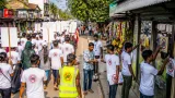 পিরোজপুরে মাদকবিরোধী পদযাত্রা ও স্টিকারিং: শিক্ষার্থী ও ব্যবসায়ীকে লক্ষ্য করে সচেতনতা কর্মসূচি