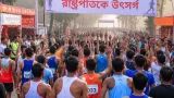 রাষ্ট্রপতিকে উৎসর্গ করে ঠাকুরগাঁওয়ে উৎসবমুখর ‘হাফ ম্যারাথন ২০২৬’