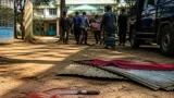 স্হানীয় জমি বিরোধে সুনামগঞ্জে বিদ্যালয়ের সামনেই শিক্ষক কুপিয়ে জখম