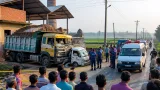 সিরাজগঞ্জে বেপরোয়া গতির ডাম্প ট্রাকে ধাক্কায় চালক নিহত; হেলপার আহত