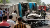 টাঙ্গাইলের মির্জাপুরে বাস–পিকআপ–মোটরসাইকেলের সংঘর্ষে দুই নিহত