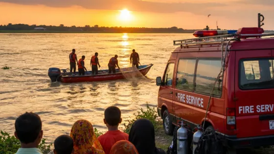 ভেদরগঞ্জে পদ্মা শাখায় গোসলকালে শিশু নিখোঁজ, ফায়ার সার্ভিসের তৎপরতা জোরে