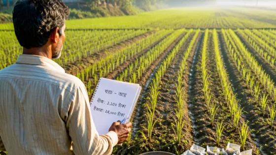 দিনাজপুরের বোচাগঞ্জে ব্ল্যাক রাইস: ক্ষুদ্র জমিতে নতুন বাজারের সম্ভাবনা