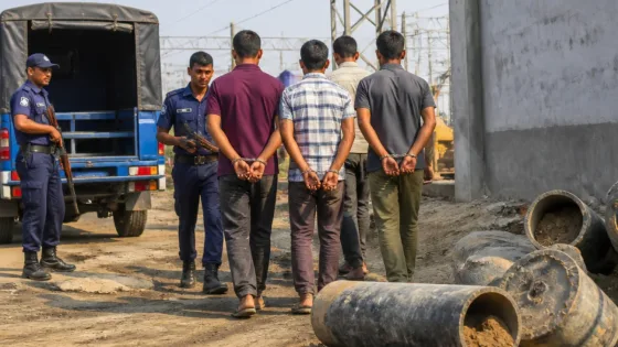 কদমতলা গ্রামে চাঁদা দাবির অভিযোগে বিএনপি নেতা সালামসহ চারজন গ্রেফতার