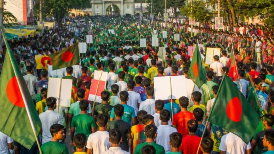 কক্স বাজারে জামায়াতের যুব র‌্যালি: শহরে যুব উচ্ছ্বাস, প্রধান সড়ক প্রদক্ষিণ