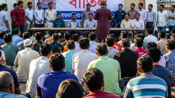 নারায়ণগঞ্জে প্রিপেইড মিটারের প্রতিবাদে গণঅনশন, বাতিল ও প্রত্যাহারের দাবি