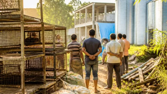 পোলট্রি শিল্পে ধস: জয়পুরহাটের হাজারো কর্মসংস্থান, উৎপাদন ও আয়ের ওপর চাপ