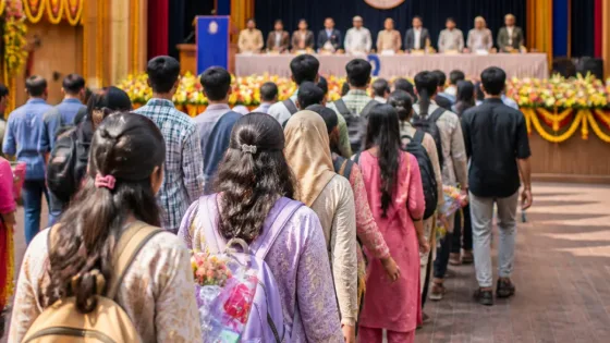 রাজশাহী বিশ্ববিদ্যালয়ে ফুল ও শিক্ষা সামগ্রী নিয়ে নবীনবরণ, শিক্ষা–গবেষণায় গুরুত্বে গুরুত্বারোপ