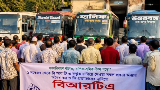 রংপুরে বাস-মিনিবাস মালিকদের হুঁশিয়ারি: ১ নভেম্বর থেকে সর্বাত্মক আন্দোলনের প্রস্তুতি