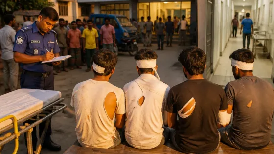 শরীয়তপুরে বিএনপি নেতা বিরুদ্ধে চাঁদা দাবির অভিযোগে ৪ নেতাকে মারধরের ঘটনা