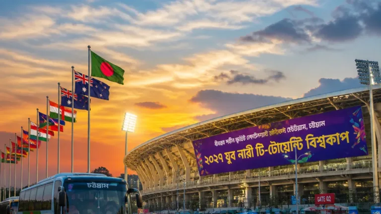 ২০২৭ যুব নারী টি-টোয়েন্টি বিশ্বকাপ: সেমিফাইনাল ও ফাইনাল চট্টগ্রামে নির্ধারণ