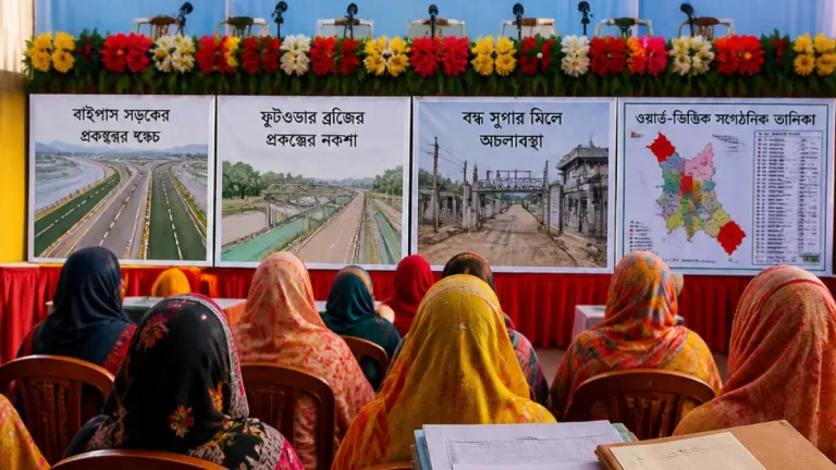 বদরগঞ্জে বিএনপিকে শক্তিশালী করার আহ্বান—সংগঠনী প্রস্তুতি ও স্থানীয় উন্নয়নের কর্মসূচি ঘোষণা