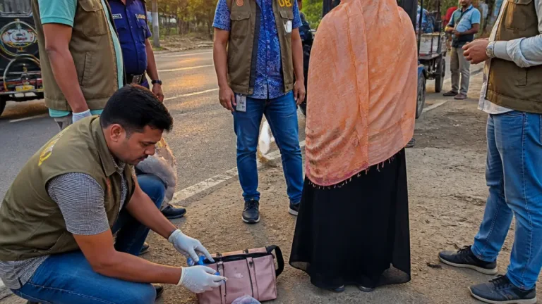 বাগেরহাট-পিরোজপুর মহাসড়ক থেকে ১০ হাজার পিস ইয়াবাসসহ নারী গ্রেপ্তার