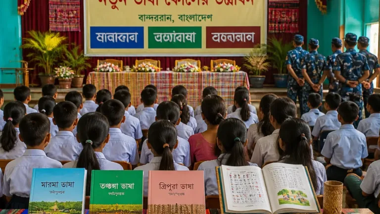 বান্দরবান ক্যান্টনে মারমা, তঞ্চঙ্গ্যা ও ত্রিপুরা ভাষার প্রশিক্ষণ কার্যক্রম শুরু