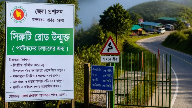 বান্দরবান: থানচিতে তিন্দু—নাফাখুমসহ চার পর্যটন স্পট জনসাধারণের জন্য খোলা