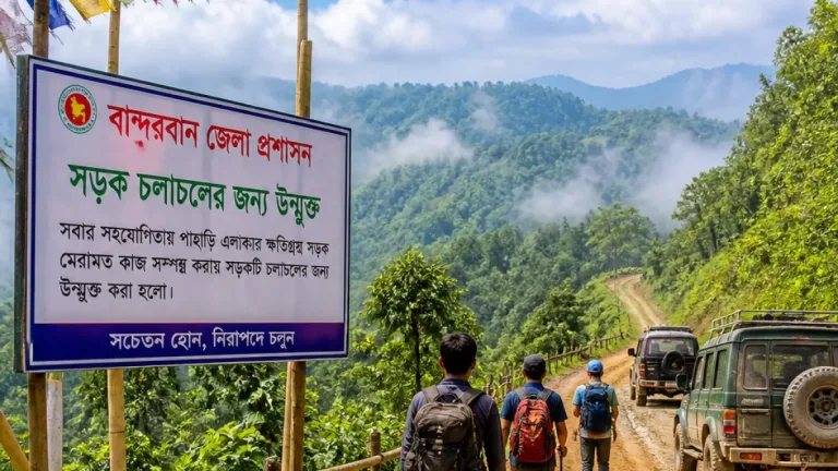 বান্দরবানে পুনরায় খুলেছে তিন্দু‑নাফাকুমসহ চারটি পর্যটন স্পট
