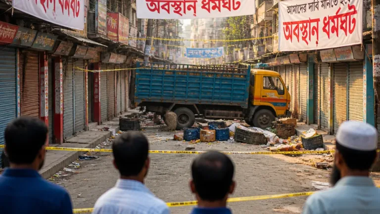 বড়বাজারে সংঘর্ষের পর ব্যবসায়ীদের অনির্দিষ্টকালের ধর্মঘট, নিরাপত্তাহীনতার অভিযোগ