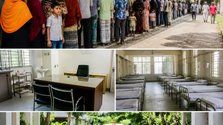 বরগুনা জেনারেল হাসপাতালে চিকিৎসক সংকট: শয্যা বাড়লেও সেবা পিছিয়ে যাচ্ছে