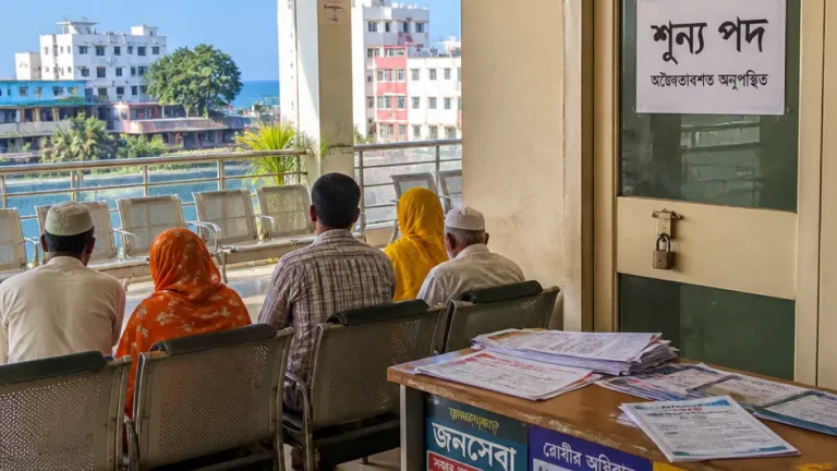 বরগুনার সরকারি হাসপাতালগুলোতে চিকিৎসক সংকট: মঞ্জুরীকৃত ২৯৩ পদের বিপরীতে যোগদান মাত্র ৭৭