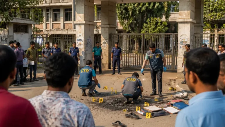 বরিশাল আদালত চত্বরে ককটেল বিস্ফোরণ: আতঙ্ক, তদন্তে সিআইডি