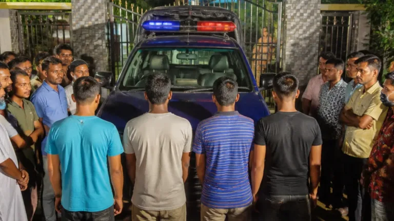 বেলাবে মাদক সেবনের সময় কনস্টেবলসহ চারজন আটক, থানায় মামলা প্রস্তুতি