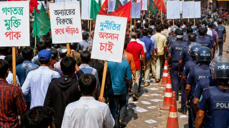 বিএনপির মহম্মদপুর বিক্ষোভে প্রশাসনিক স্বাক্ষর ও চাঁদাবাজির প্রতিবাদ — মাগুরা