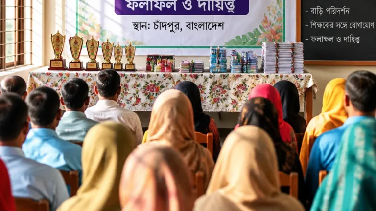চাঁদপুরে অভিভাবক সমাবেশে ফলাফল-দায়িত্ব নিয়ে সতর্কবার্তা