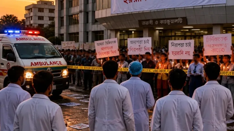 চিকিৎসকদের ওপর পরিকল্পিত হামলা উত্তেজনা বাড়ালো, আস্থাহীনতা ও নিরাপত্তা প্রশ্নে উদ্বেগ
