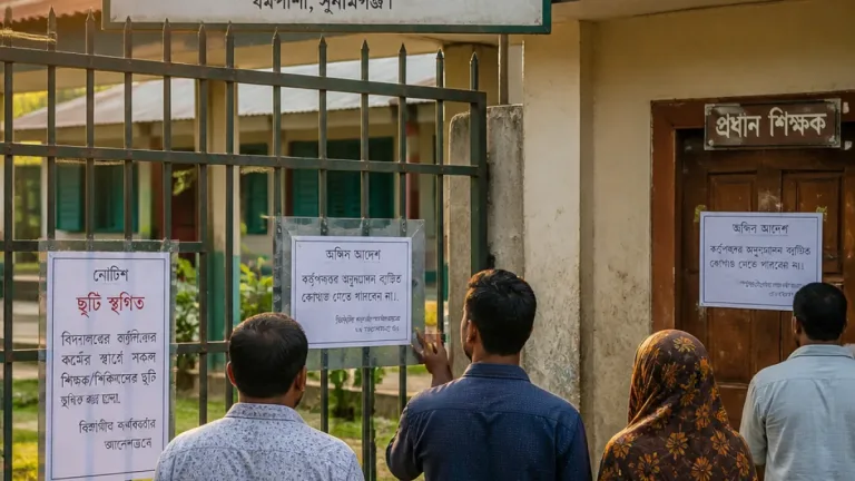 চিকিৎসার ছুটি নিয়ে অস্ট্রেলিয়ায়, দুই সরকারি স্কুল শিক্ষকের বিরুদ্ধে বিভাগীয় ব্যবস্থা—বরখাস্ত