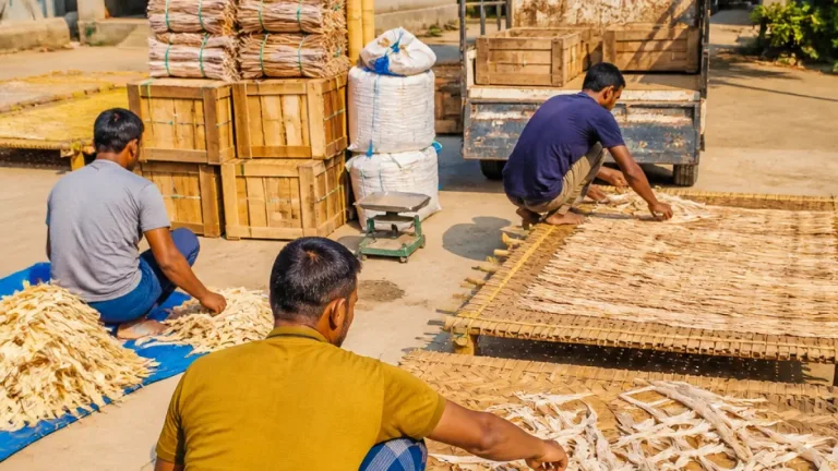 চুয়াডাঙ্গায় মাছের আঁইশ ব্যবসা: বাড়ছে আয়, রপ্তানি দিয়ে ঢুকছে বৈদেশিক মুদ্রা
