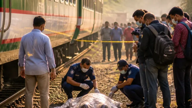 চুয়াডাঙ্গায় মোমিনপুর স্টেশনে ট্রেনের ধাক্কায় ৬০ বছরের বৃদ্ধার মৃত্যু
