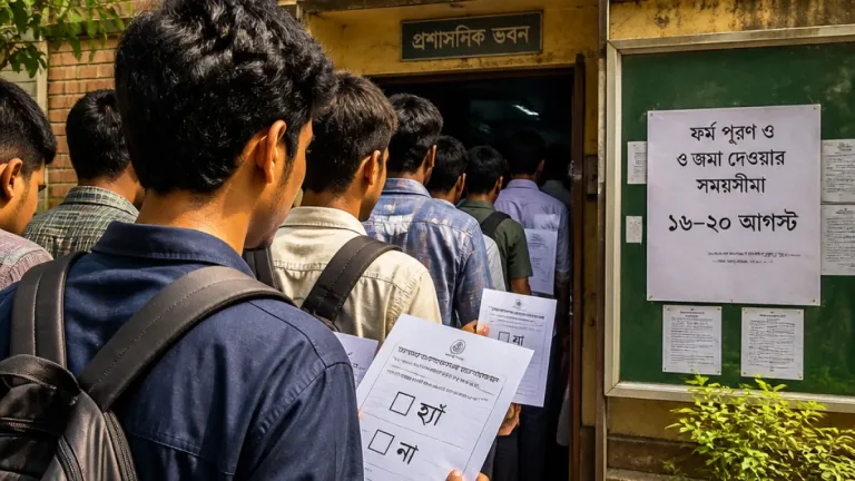 ঢাকা: ঢাকা সেন্ট্রাল ইউনিভার্সিটি বিভিন্ন বর্ষের কলেজছাত্রদের মাইগ্রেশন বিষয়ে মত গ্রহণ করবে