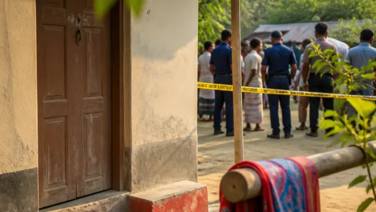 দিনাজপুরে স্ত্রী দুই সন্তানকে শ্বাসরোধে হত্যা করে আত্মহত্যা; তদন্ত শুরু