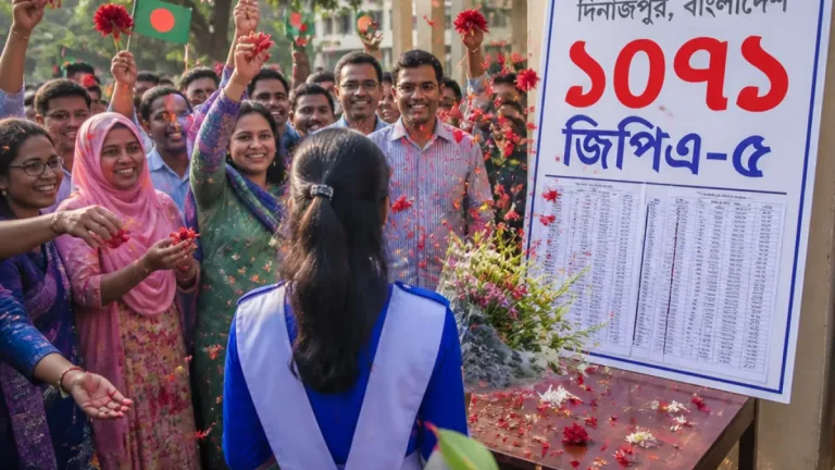 দিনাজপুরের নবাবগঞ্জের তাসফিয়া রিফা রিমা এসএসসিতে বোর্ডসেরা—জয় আনন্দ ছড়ালো গ্রামে