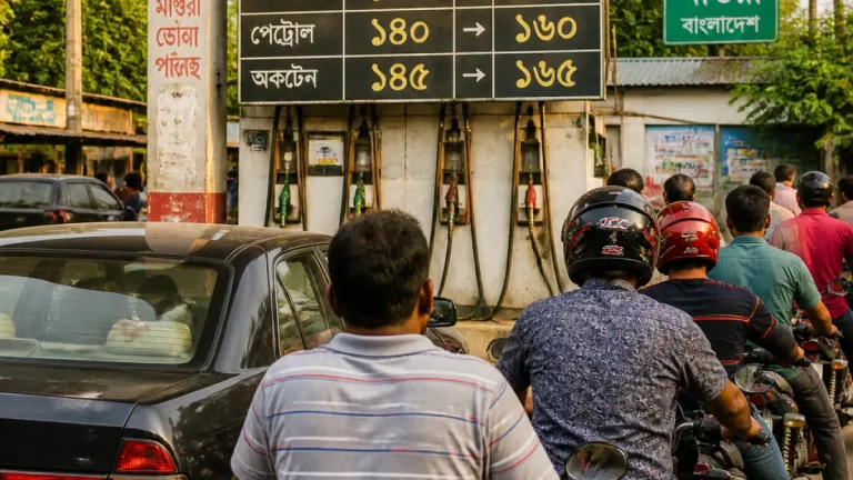 একসাথে লিটারে ২০ টাকা বাড়িয়ে নতুন করে জ্বালানি সংকটের শঙ্কা মাগুরায়