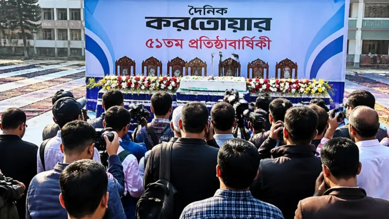গাইবান্ধায় দৈনিক করতোয়ারের ৫১তম প্রতিষ্ঠাবার্ষিকী উদযাপিত