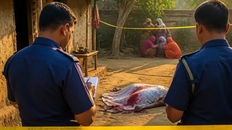 গাজীপুর শ্রীপুরে পুত্রের আঘাতে বাবা নিহত: অভিযুক্ত পলাতক