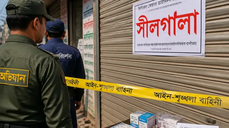 গাজীপুরে তিন ডায়াগনস্টিক সেন্টারে অভিযান: জরিমানা, কারাদণ্ড ও একটি সীলগালা